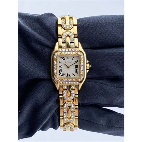 cartier watch women used|cartier panthere watch used.